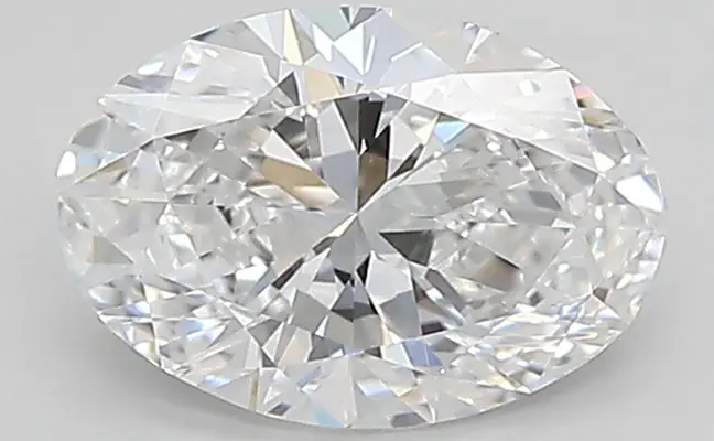 0.90ct D VVS2 Oval (IGI)