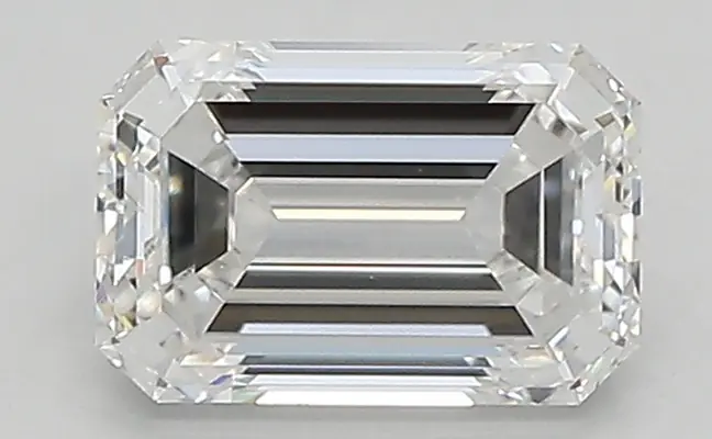 0.90ct F VVS1 Emerald (IGI)