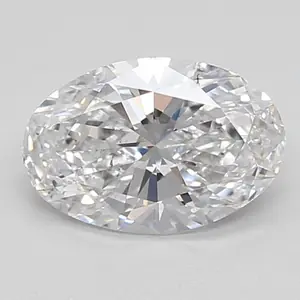 0.90ct D VS2 Oval (IGI)