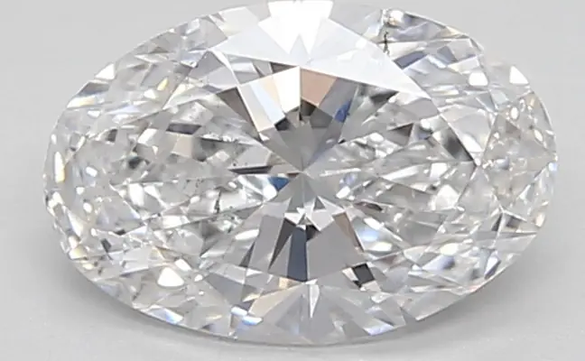0.90ct D VS2 Oval (IGI)