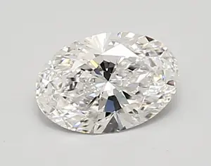 0.90ct D VS2 Oval (IGI)