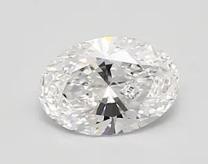 0.90ct D VVS2 Oval (IGI)