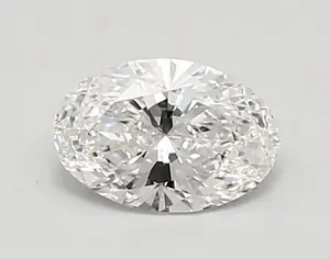 0.90ct D VVS2 Oval (IGI)