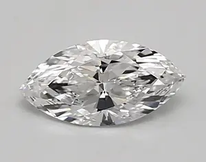 0.90ct D VVS2 Marquise (IGI)