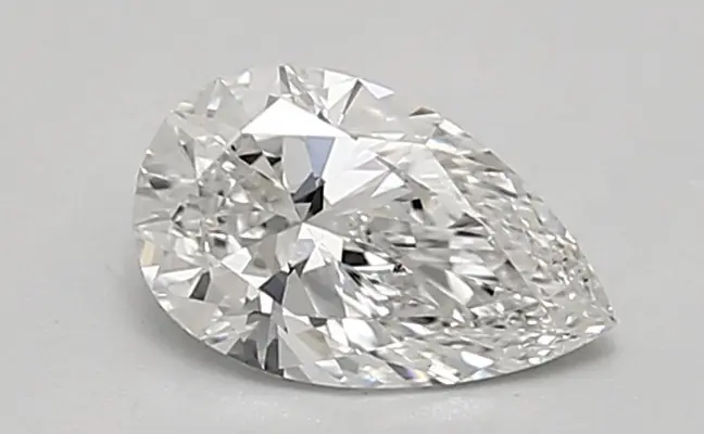 0.90ct D SI1 Pear (IGI)