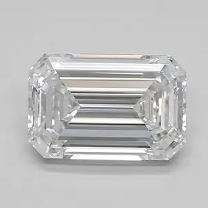 0.90ct D VVS2 Emerald (IGI)