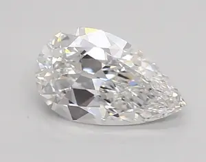 0.90ct D VVS2 Pear (IGI)