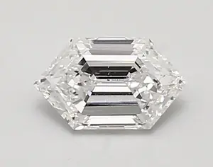 0.90ct D VVS2 Long Hexagon (IGI)