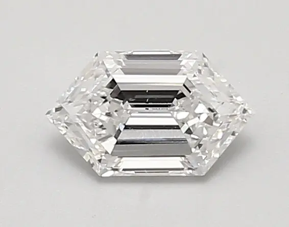 0.90ct D VVS2 Long Hexagon (IGI)