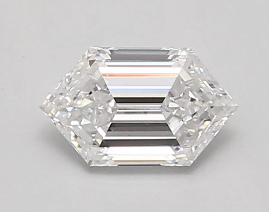 0.89ct D VVS2 Long Hexagon (IGI)