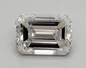 0.89ct G SI1 Emerald (IGI)