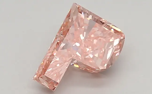 0.89ct FANCY VIVID  PINK VS2 P (IGI)