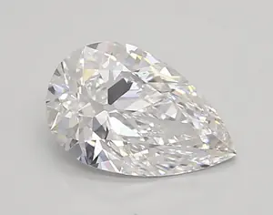 0.88ct D VS1 Pear (IGI)