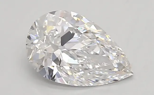 0.88ct D VS1 Pear (IGI)