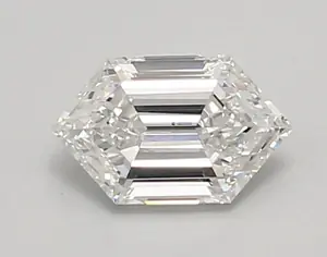 0.88ct D VS1 Long Hexagon (IGI)