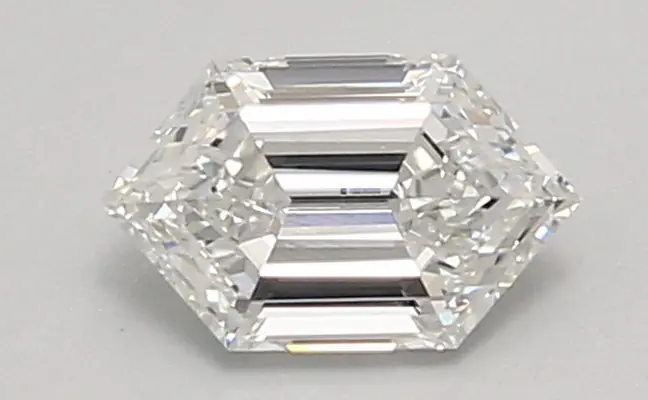 0.88ct D VS1 Long Hexagon (IGI)