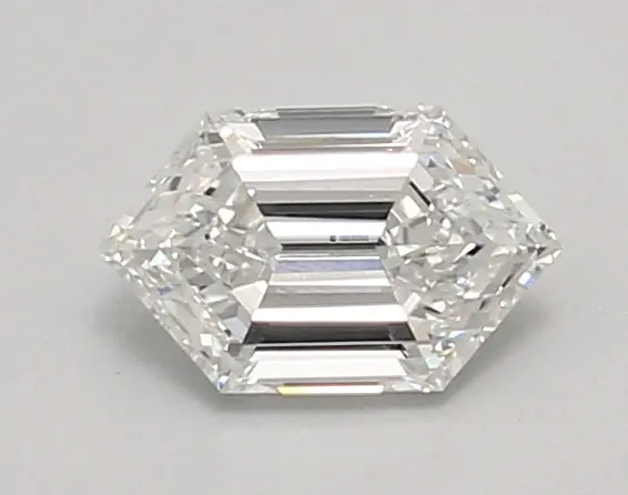 0.88ct D VS1 Long Hexagon (IGI)