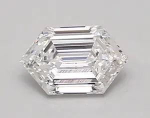 0.88ct D VS1 Long Hexagon (IGI)