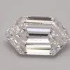0.88ct E VVS2 Long Hexagon (IGI), image 1