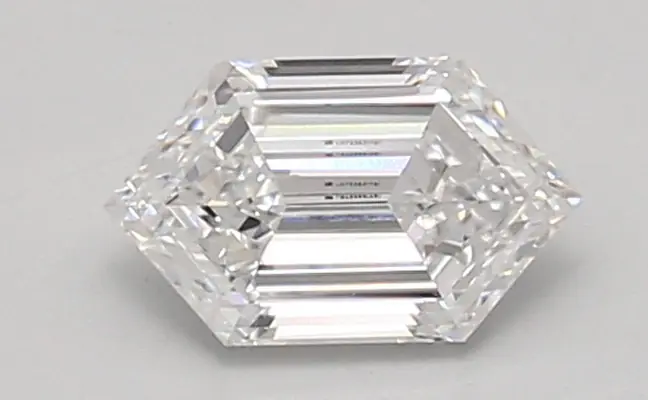 0.88ct D VVS2 Long Hexagon (IGI)