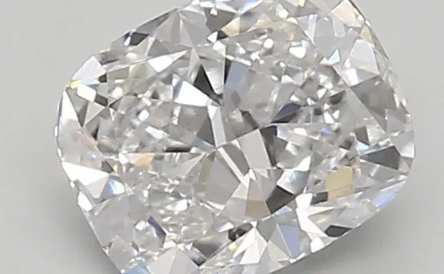 0.87ct D VVS2 Cushion (IGI)