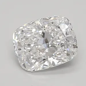 0.87ct D VVS2 Cushion (IGI)