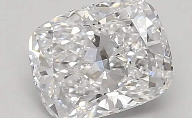 0.87ct D VVS2 Cushion (IGI)
