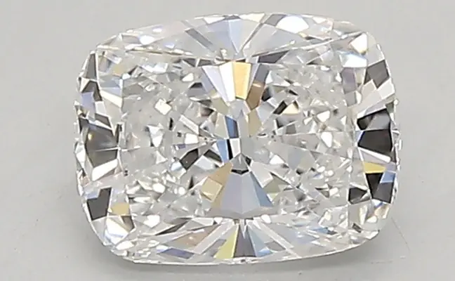 0.87ct D VVS2 Cushion (IGI)