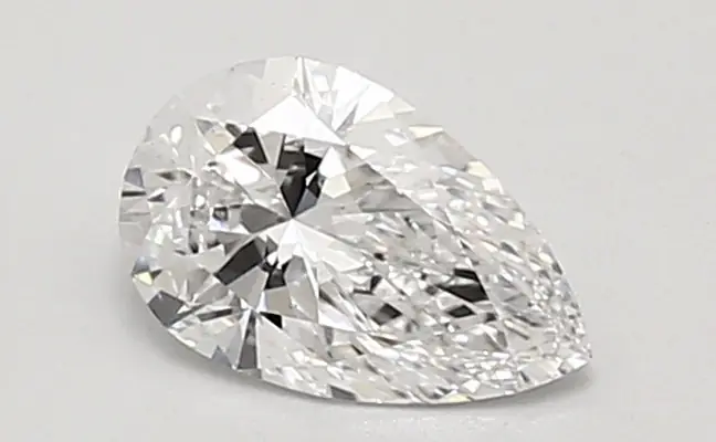 0.87ct D VS1 Pear (IGI)