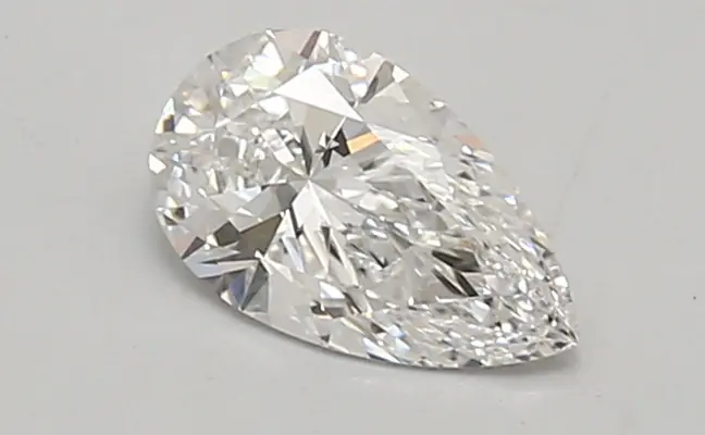 0.87ct D VVS2 Pear (IGI)