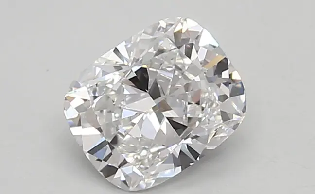 0.87ct D VVS1 Cushion (IGI)