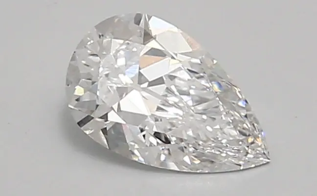 0.87ct D VVS1 Pear (IGI)