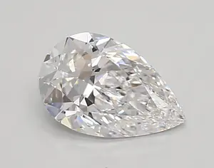 0.87ct D VVS2 Pear (IGI)