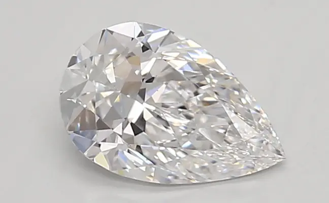 0.87ct D VVS2 Pear (IGI)