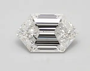 0.87ct D VVS1 Long Hexagon (IGI)
