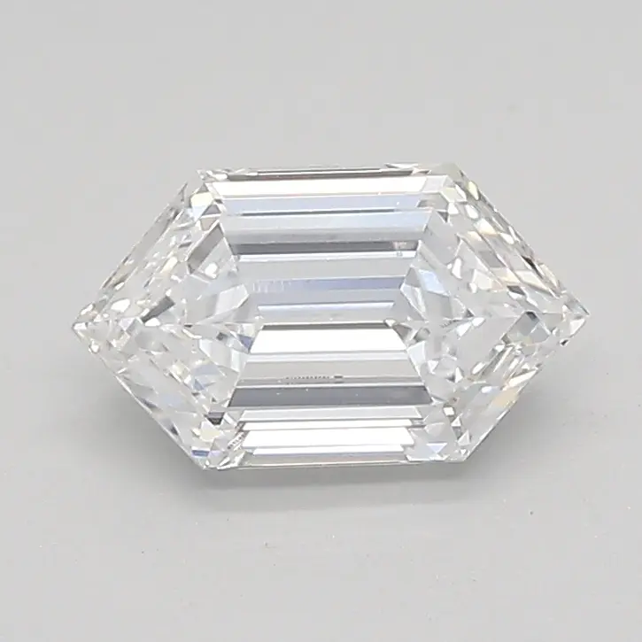 0.87ct D VVS2 Long Hexagon (IGI)