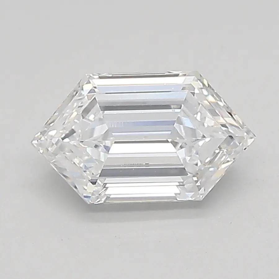 0.87ct D VVS2 Long Hexagon (IGI)