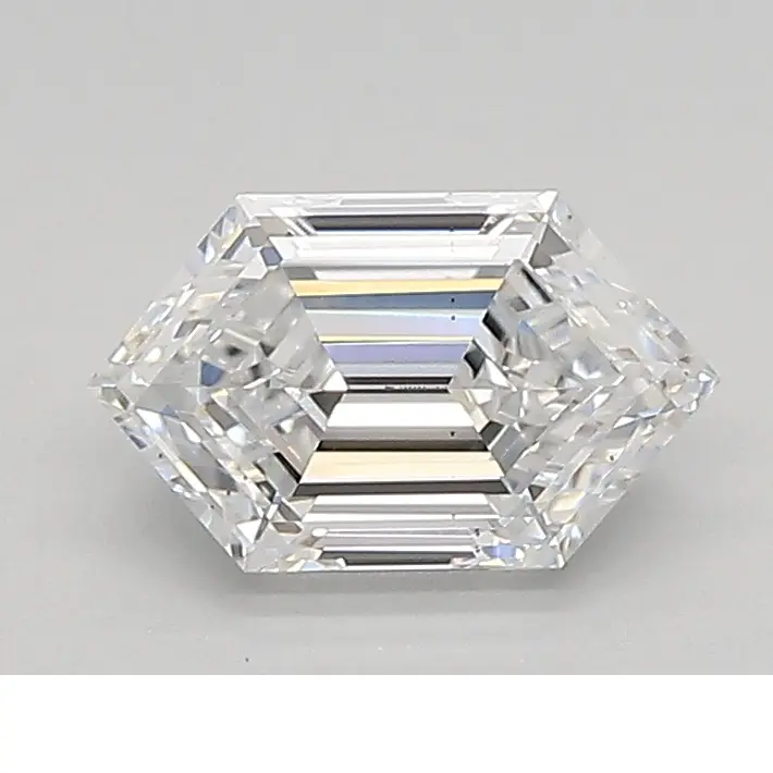 0.87ct D VS2 Long Hexagon (IGI)