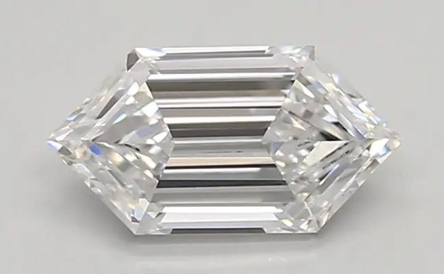 0.87ct D VS1 Long Hexagon (IGI)