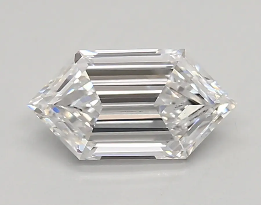 0.87ct D VS1 Long Hexagon (IGI)