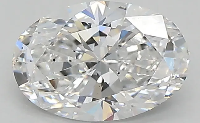 0.86ct D VS2 Oval (IGI)