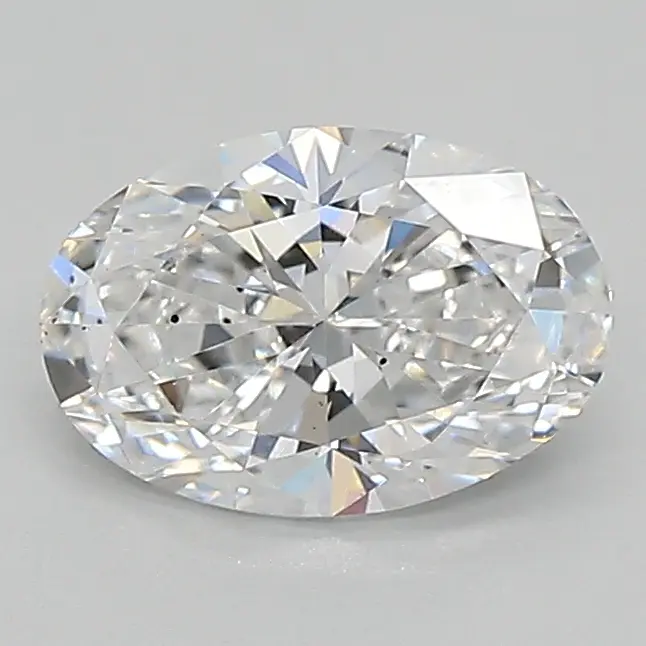 0.86ct D VS2 Oval (IGI)
