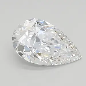 0.86ct D VVS2 Pear (IGI)