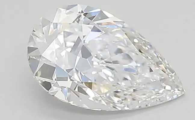 0.86ct D VVS2 Pear (IGI)