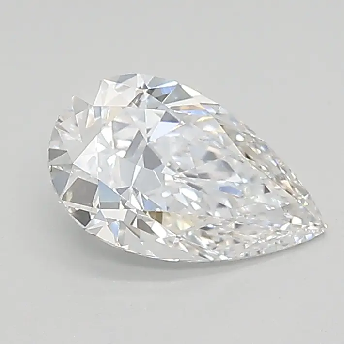 0.86ct D VVS2 Pear (IGI)