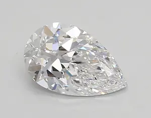 0.86ct D VVS1 Pear (IGI)