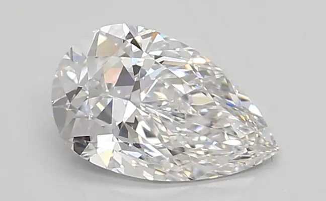 0.86ct D VVS2 Pear (IGI)