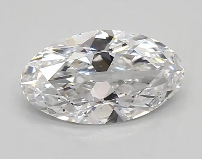 0.86ct D SI1 Moval (IGI)