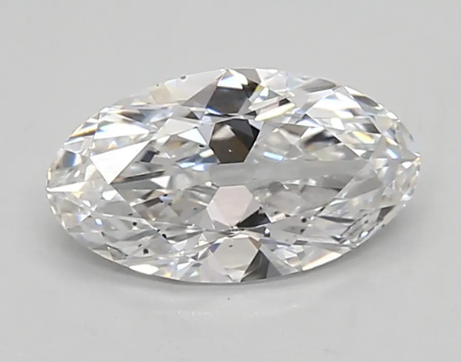 0.86ct D SI1 Moval (IGI)