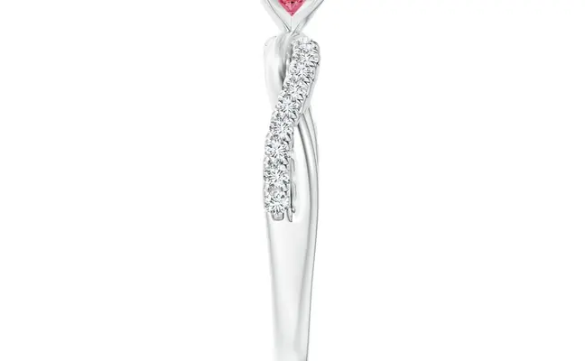 Best Of Bride Pink Diamond Designer  Ring